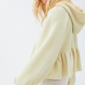 Urban Outfitters Out From Under Cleo Peplum Hoodie